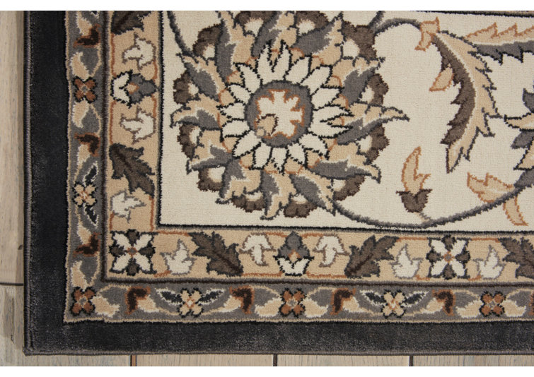 Tapis charbon/ivoire Atlasburg