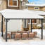 Aluminum Pergola with Canopy-1877216422-1877216429