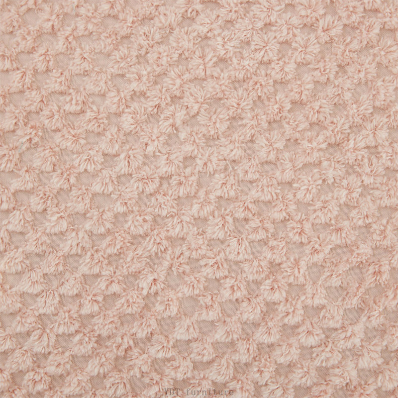 Foldable Lazy Sofa Couch (Pink), Pink Polyester
