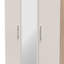 Borgeson Tall Triple Mirror Wardrobe-1985403070