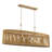 Aven 52" 8-Light Linear Chandelier