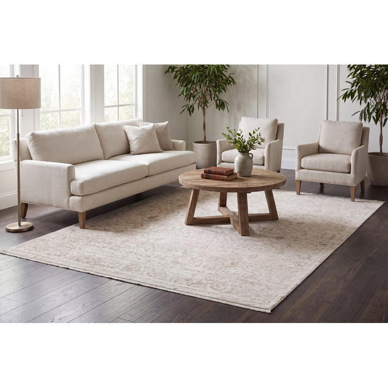 Gadberry 17544-890 BEIGE/GREY, Rectangle 7'10" x 10'2"