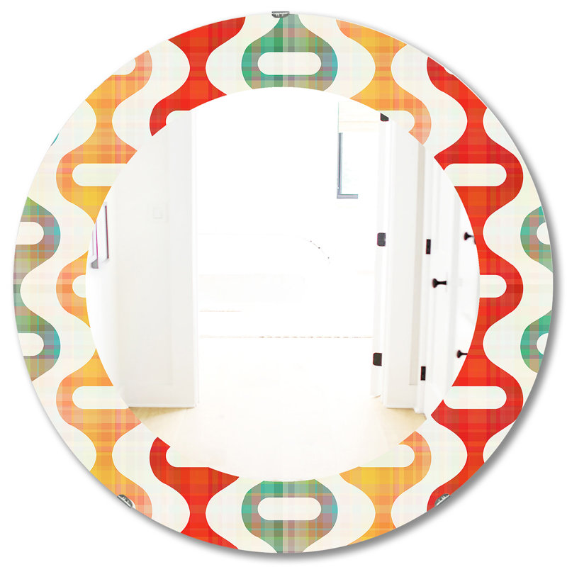 Miroir d'appoint mural Shapes, H 31,5 po x l po