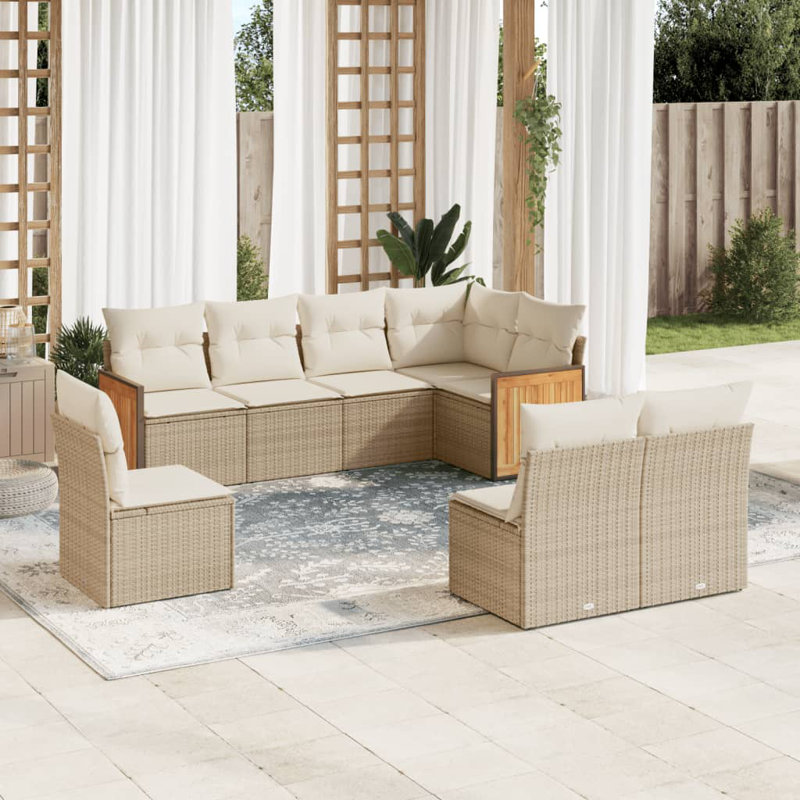 Ensemble de canapé de jardin Vidaxl