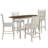 Calaeb Bearden 5-Piece Counter Height Drop Leaf Dining Set