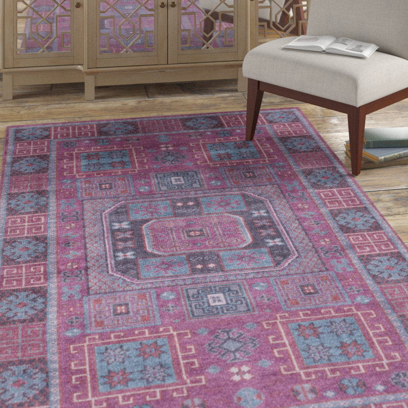 Bronwood Wool Southwestern Indoor Rug, Rectangle 6' x 9'