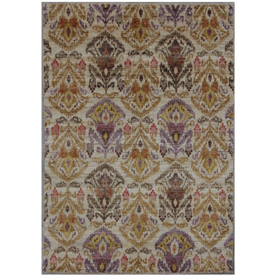 Geometric Hand Knotted Area Rug