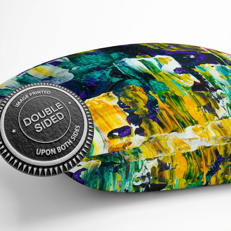 Abstract Square Cushion, 55 x 55 cm