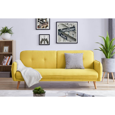 Liya 3 Seater Velvet Sofa Bed