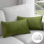 Ensemble de coussin lombaire en velours 12 po x 20 po, coussin décoratif doux-133339179-133339185