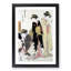 Three Geishas of Tachibana by Torii Kiyonaga - Picture Frame Painting Print-55642322-55642324