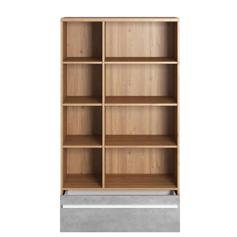 Abheer 161cm H x 90cm W Standard Bookcase
