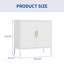 Armoire de rangement en métal avec 2 portes et 2 tablettes réglables, classeur en acier