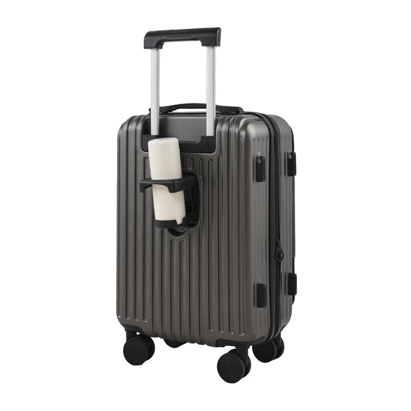 20-Inch Travel Suitcase with Combination Lock