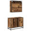 Wall Mounted Required Bathroom Storage Furniture Set-1199703150