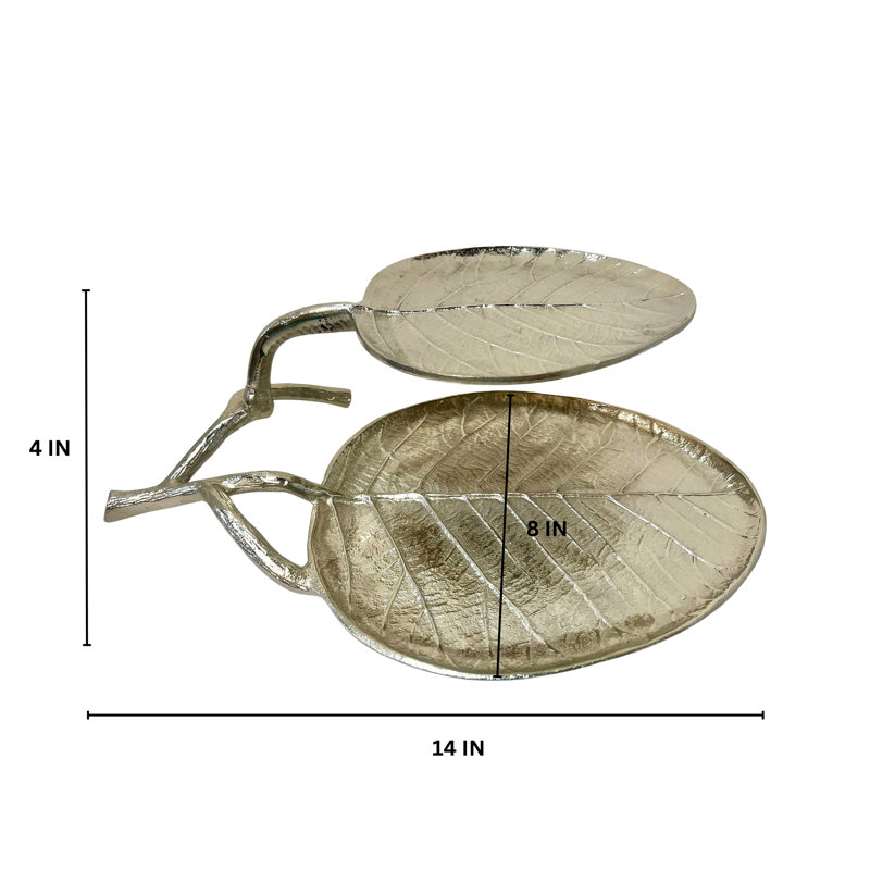 Mastrangelo Aluminum Tray, Silver
