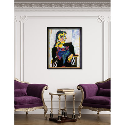 Portrait de Dora Maar par Pablo Picasso, estampes numériques sur toile de coton sans acide