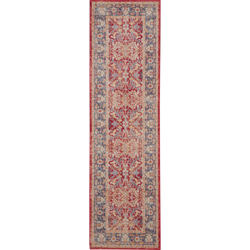 Oriental Indoor Rug, Runner 2'4" x 8'