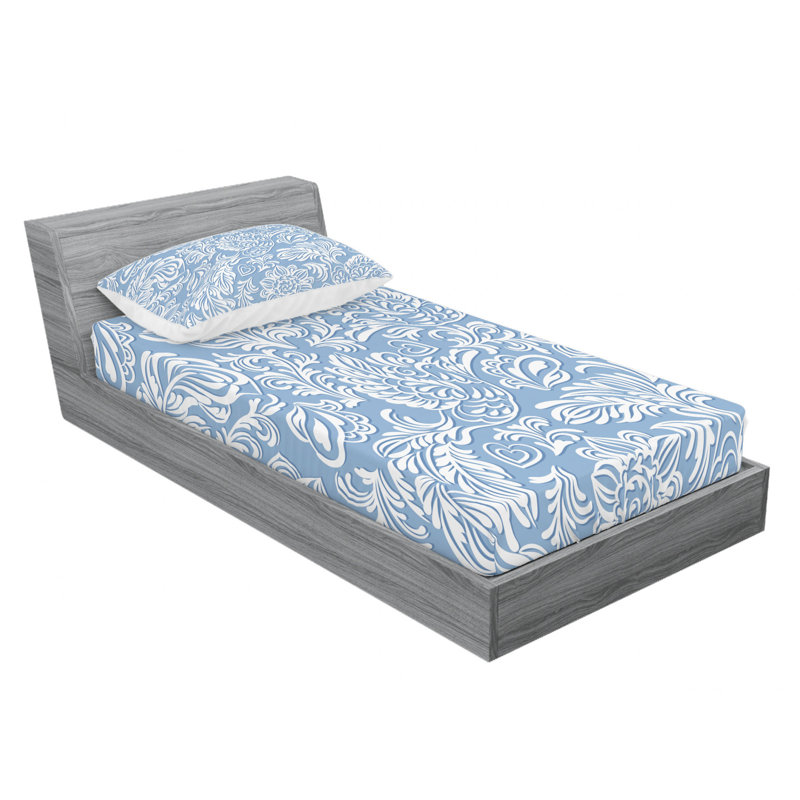 Microfiber Sheet Set, Twin XL Sheet Set with Fitted Sheet