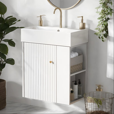 21.6" Single Bathroom Vanity Set