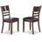 7 Piece Kitchen Table Set Consist of a Rectangle Dining Table with Butterfly Leaf and 6 Dining Room Chairs, 36x66 Inch, Cappuccino-20548996-127273674-131121763