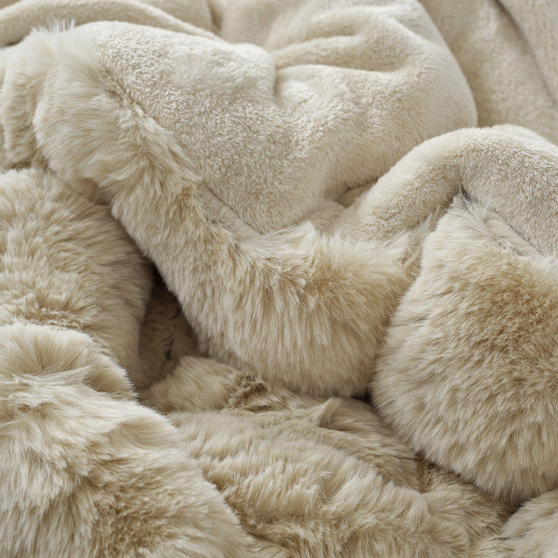 Snowball® Giant - Coma Inducer® Oversized King Comforter Set - Turtle Dove, Tan, King Comforter + 2 King Shams