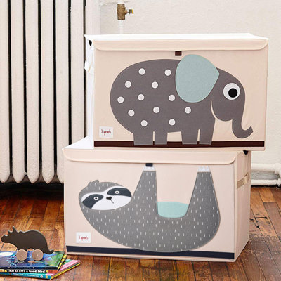 3 Sprouts Fabric Bin