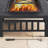Iron Outdoor Square Fire Pit