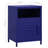 VidaXL Nightstand Steel Medium Adjustable Feet Nightstand-675048691-699327603
