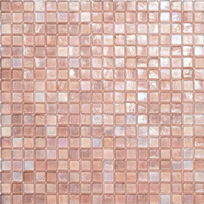 5/8" x 5/8" Glimmer Glass Mosaic
