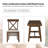 Amelia Farmhouse 6 Piece Dining Sets with Solid Wood Frame