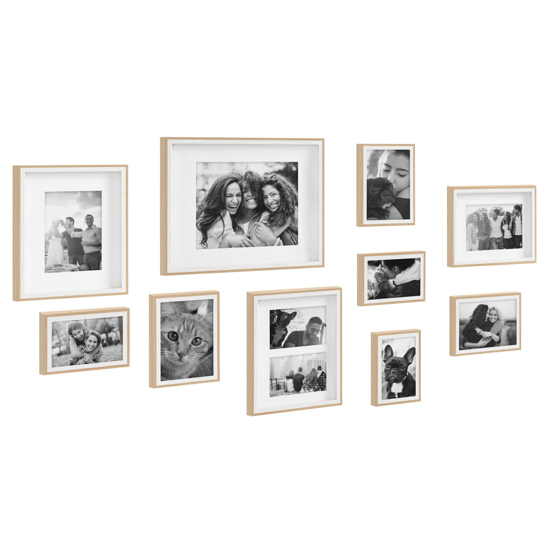 Emani 10 Piece Gallery Wall Set Frame Sand & Stable™ 