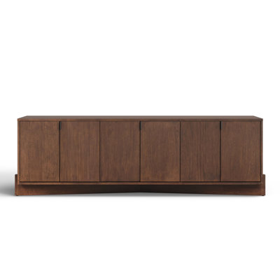 Castilly Solid Wood TV Stand for TVs up to 88"