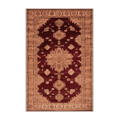 Tapis brun lavable à la machine