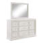 Commode de rangement 6 tiroirs Traditional