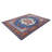 8'11''x12'2'' Hand Knotted Wool Navy,Burnt Orange Oushak Rug-622744721-622744745