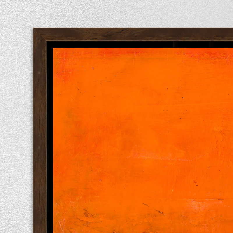 Fiery Vista I Painting by Patricia Harris, 31.75" H x 31.75" W, Image Brush Gel