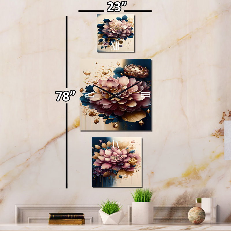 Srishti Metal Wall Clock
