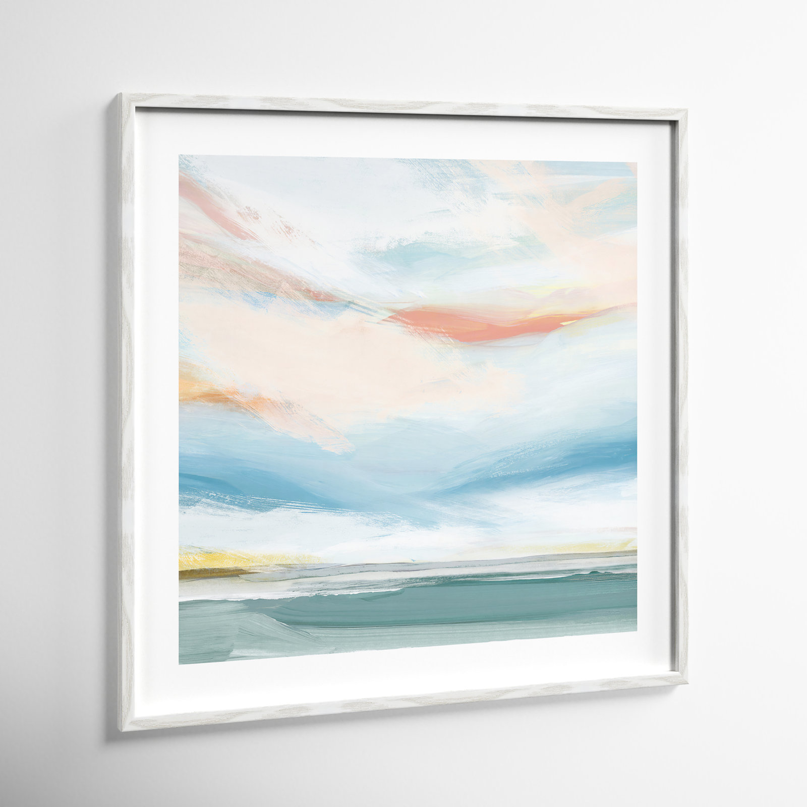 Sweetness I by Isabelle Z -  Print, 33.25" H x 33.25" W x 0.88" D, White Wood Framed Paper