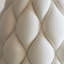 Pillowed Printed Vase-Matte White-Lg-1834854530