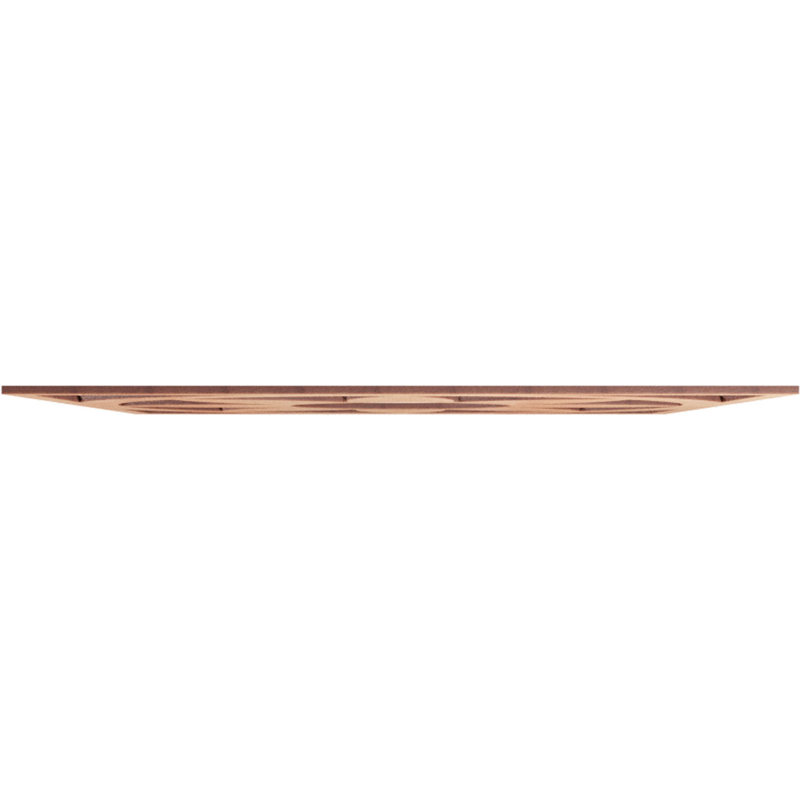 Médaillon de plafond 26 po x H 9 po x P 9 po x P 3/8 po Blume, Cerisier, H 24 po x l 24 po x P 0,25 po