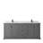 Avery 80'' Double Bathroom Vanity with Stone Top-41604557-80214069
