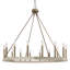Vredenburgh 16-Light Wagon Wheel Candle Style Chandelier-132404379