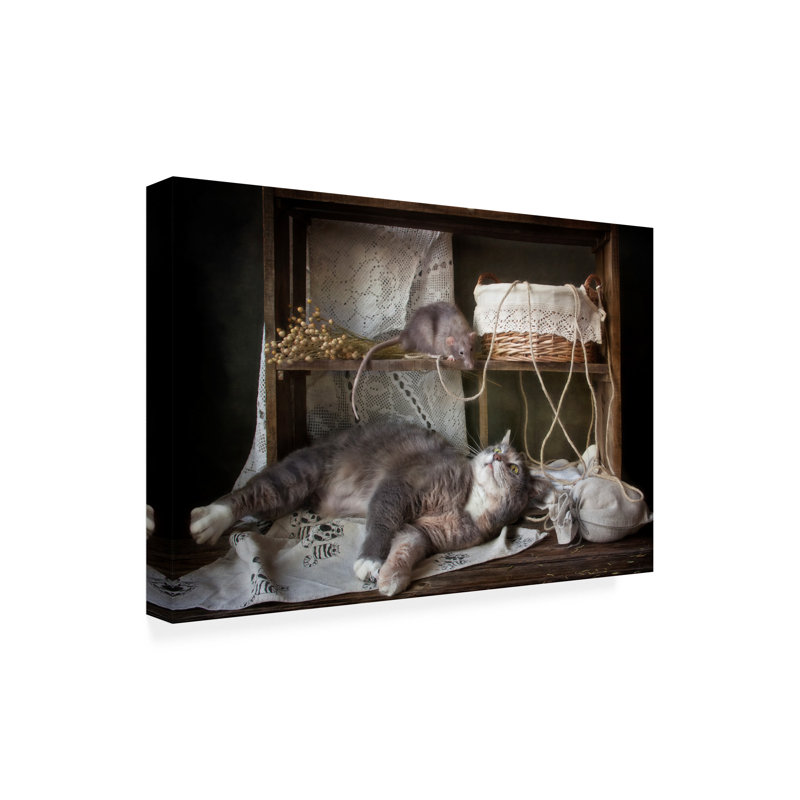 Art sur toile «Bachelor Eleonora», H 12 po x l 19 po