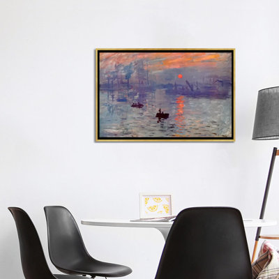 " Sunrise Impression " by Claude Monet Print