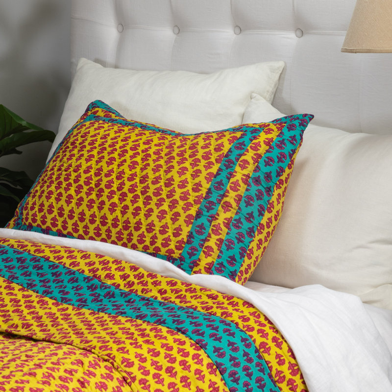 Sonal Percale Quilt, Twin Quilt + 1 Sham