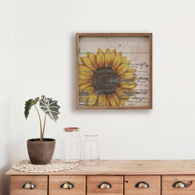 Sunflower Chippy Whitewash