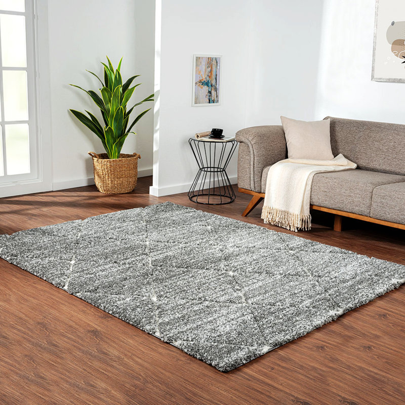 Tapis d'intérieur doux, tapis moderne, tapis d'intérieur, Rectangulaire 8 pi x 10 pi