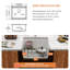 Évier de cuisine en quartz composite encastrable en quartz-106480111