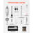 Cocktail Shaker Set 13 Pcs Bar Tool Set Stainless Steel Bartender Kit Silver